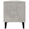 vidaXL TV Cabinet Concrete Grey Engineered wood Large TV Cabinet