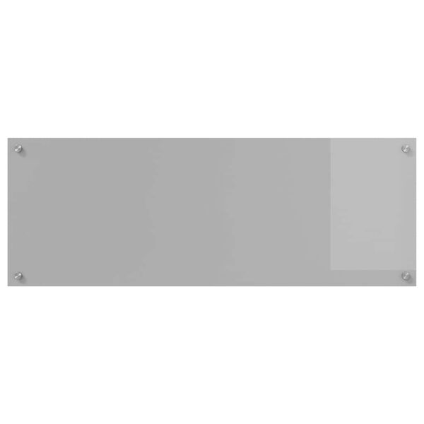 vidaXL Kitchen Backsplash 2 pcs Light Grey 43.31 x 15.75 in