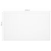 vidaXL Table Protector Matt 63.0x35.4" 0.06 " PVC