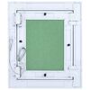 vidaXL Access Panel Green and Silver 7.87 x 9.84 in