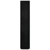 vidaXL Shoe Cabinet Black Powder coated tubes, Non-woven fabric Large