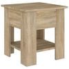 vidaXL Coffee Table Sonoma oak Engineered wood Compact Coffee Table