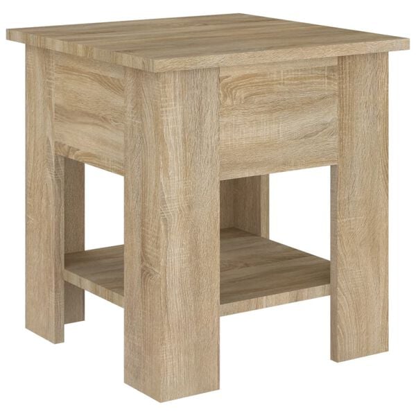 vidaXL Coffee Table Sonoma oak Engineered wood Compact Coffee Table