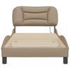 vidaXL Bed Frame Cappuccino
