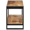 vidaXL TV Stand 47.2"x11.8"x15.7" Rough Mango Wood