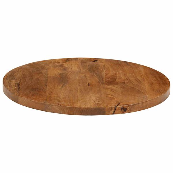 vidaXL Table Top Ø 15.7"x1" Round Solid Wood Mango