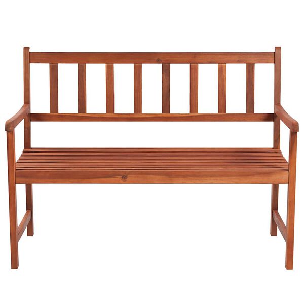 vidaXL Garden Bench Wood - Natural Solid Acacia Wood 3-Seater Durable