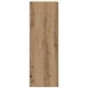 vidaXL TV Units Wall-mounted 4 pcs Artisan Oak Engineered wood