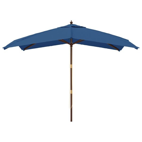 vidaXL Garden Parasol Azure blue