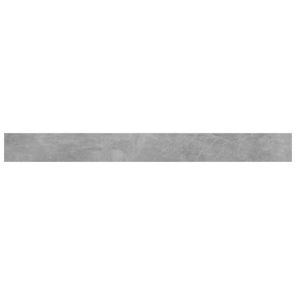 vidaXL Shelf Set of 4 Concrete grey Engineered wood Large Simple
