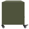 vidaXL TV Cabinet Olive Green Cold-Rolled Steel Medium TV Cabinet