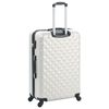 vidaXL Hardcase Trolley Set 3 pcs Bright Silver ABS