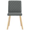 vidaXL Dining Chair Set of 4 Dark grey