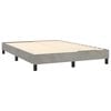 vidaXL Bed Frame Light gray