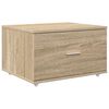 vidaXL Drawer Cabinet Brown 55 x 45 x 33.5 cm Engineered wood