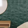 vidaXL Wall Panels 48 pcs Green 19.7"x19.7" XPS 129.2 ft&sup2; Diamond