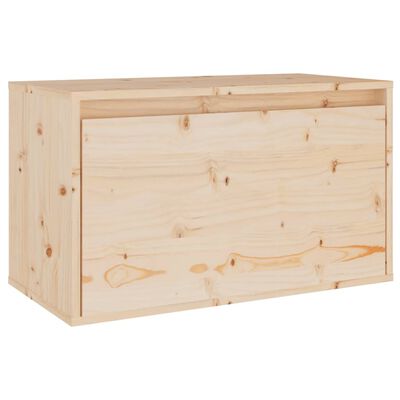 vidaXL Wall Cabinet 23.6"x11.8"x13.8" Solid Pinewood