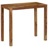 vidaXL Bar Table Solid Acacia Wood 46.4"x23.6"x42.1"