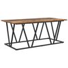 vidaXL Coffee Table Old Wood 39.37 x 19.69 x 15.75 in