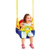 vidaXL Swing Seat Blue Polypropylene Toddler size Adjustable Armrests