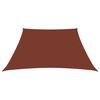vidaXL Sunshade Sail Oxford Fabric Trapezium 2/4x9.8' Terracotta