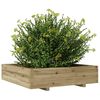 vidaXL Garden Planter Natural Wood Treated Pine Wood Tough