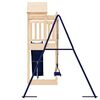 vidaXL Outdoor Playset Natural Pine, Blue