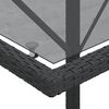 vidaXL Bistro Set Black