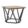 vidaXL Coffee Table 3 pcs Sonoma oak 19.7" x 19.7" x 15.7