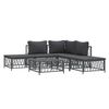 vidaXL Garden Lounge Set Anthracite