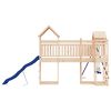vidaXL Outdoor Playset Pine Solid Pine Wood Large Durable