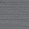 vidaXL Storage Basket Grey and White 100% Cotton 15.7 x 13.8 in