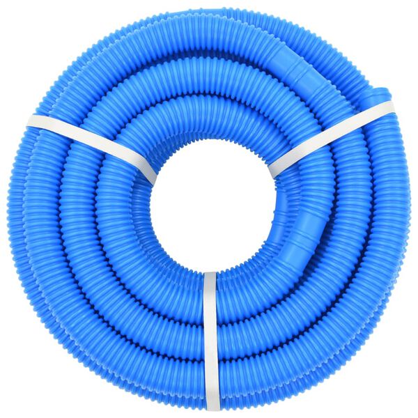 vidaXL Pool Hose Blue Low-density polyethylene 36 feet