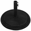 vidaXL Umbrella Base Black Cast Iron Standard Umbrella Base