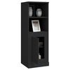 vidaXL Highboard Black Engineered Wood Medium Highboard Rectangular