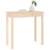 vidaXL Console Table Pine Wood Solid pine wood Medium Console Table