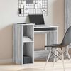vidaXL Desk Grey Sonoma Engineered wood Compact Computer Desk
