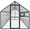vidaXL Aviary Anthracite Aluminum, galvanized welded wire mesh Large