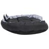 vidaXL Dog Cushion Grey and Black 420D Oxford fabric with PU coating