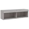 vidaXL 5 Piece TV Wall Units with LED Gray Sonoma Engineered Wood