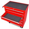 Red Workshop Tool Trolley 5 Drawers