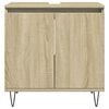 vidaXL Bathroom Cabinet Sonoma oak Engineered wood Medium