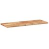 vidaXL Floating Shelves 2 pcs 31.5x11.8x0.8" Oil Finished Solid Wood Acacia