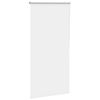 vidaXL Roller Blind White Polyester 29.5 x 68.9 in Height-Adjustable