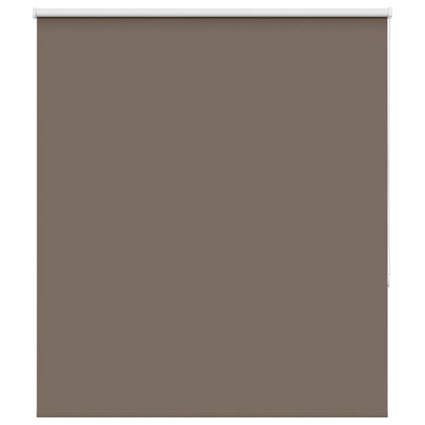 vidaXL Roller Blind Coffee 100% polyester 51.2x59.1 in