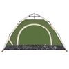 vidaXL Camping Tent 2-Person Green Quick Release