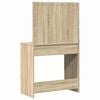 vidaXL Dressing Table Sonoma oak 78.5 x 41 x 135 cm Engineered wood