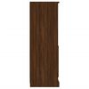vidaXL Highboard Brown Oak Engineered Wood Medium Highboard