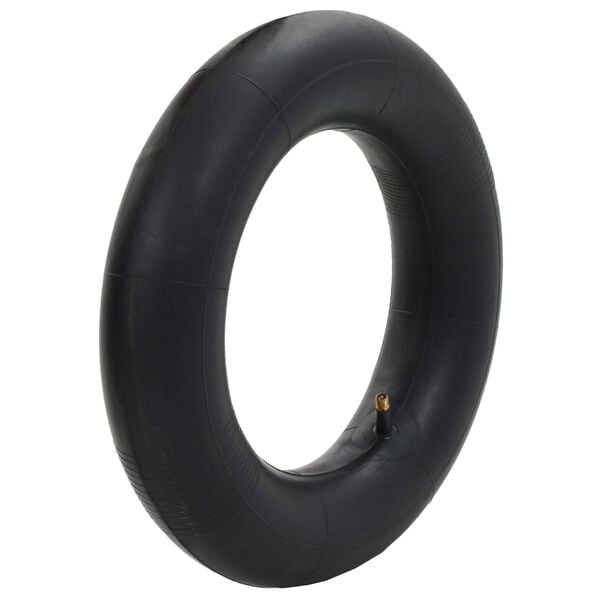 vidaXL Inner Tube Black Rubber Fits sizes 3.50-8/16x4/4.00-8/400x100