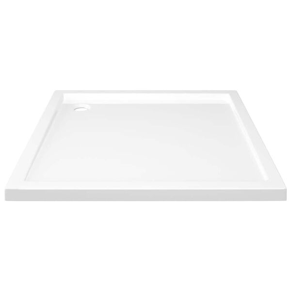 vidaXL Square ABS Shower Base Tray White 31.5"x31.5"